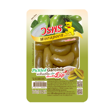 Woraporn Pickled Garcinia with Dip 120g<br/>(มะดันแช่อิ่ม พร้อมพริกเกลือ)