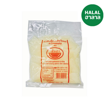 Sensod Wide Rice Noodles Sheet 500g<br/>(ก๋วยเตี๋ยวเส้นใหญ่ ชนิดแผ่น)